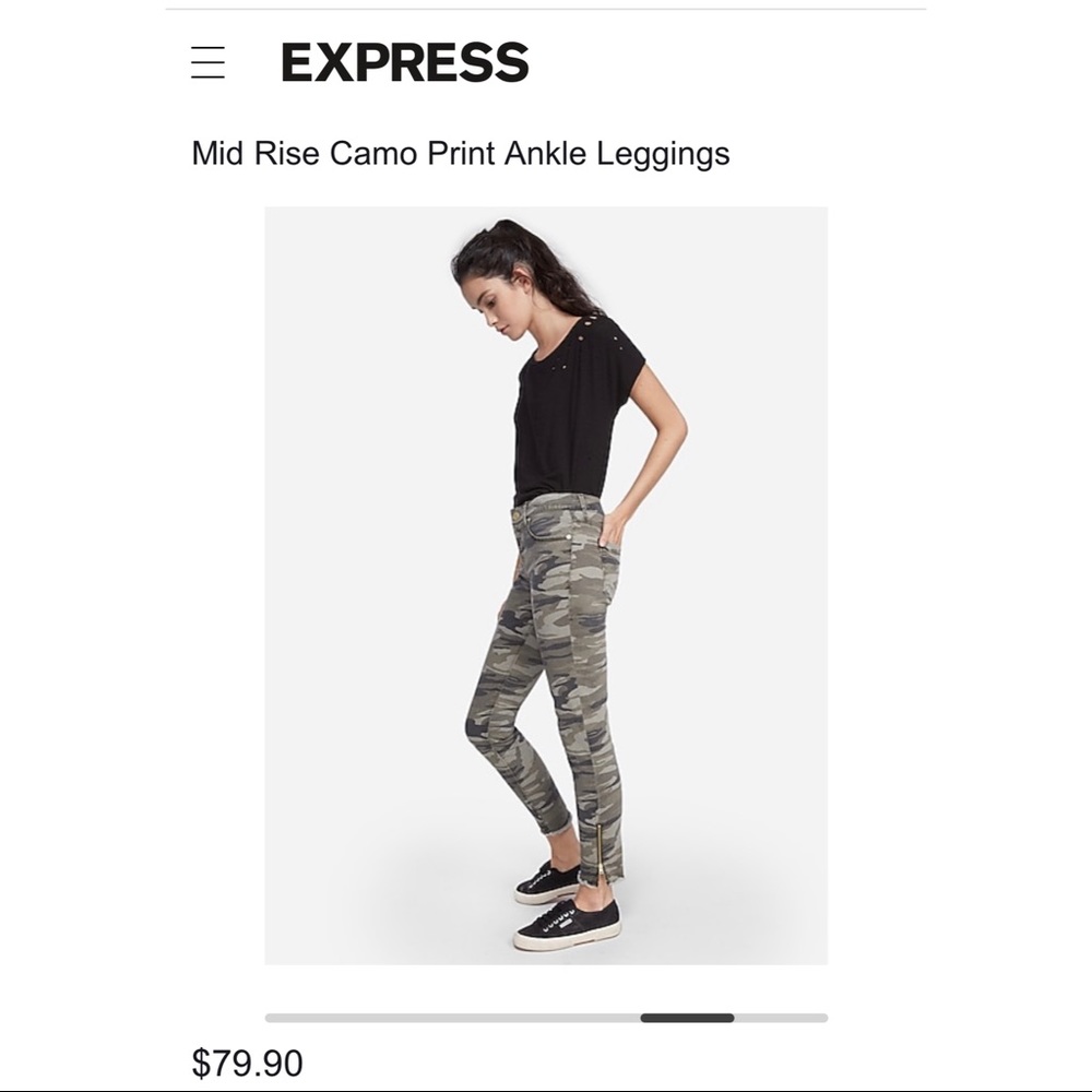 🤩 Express Camo Leggings 🤩